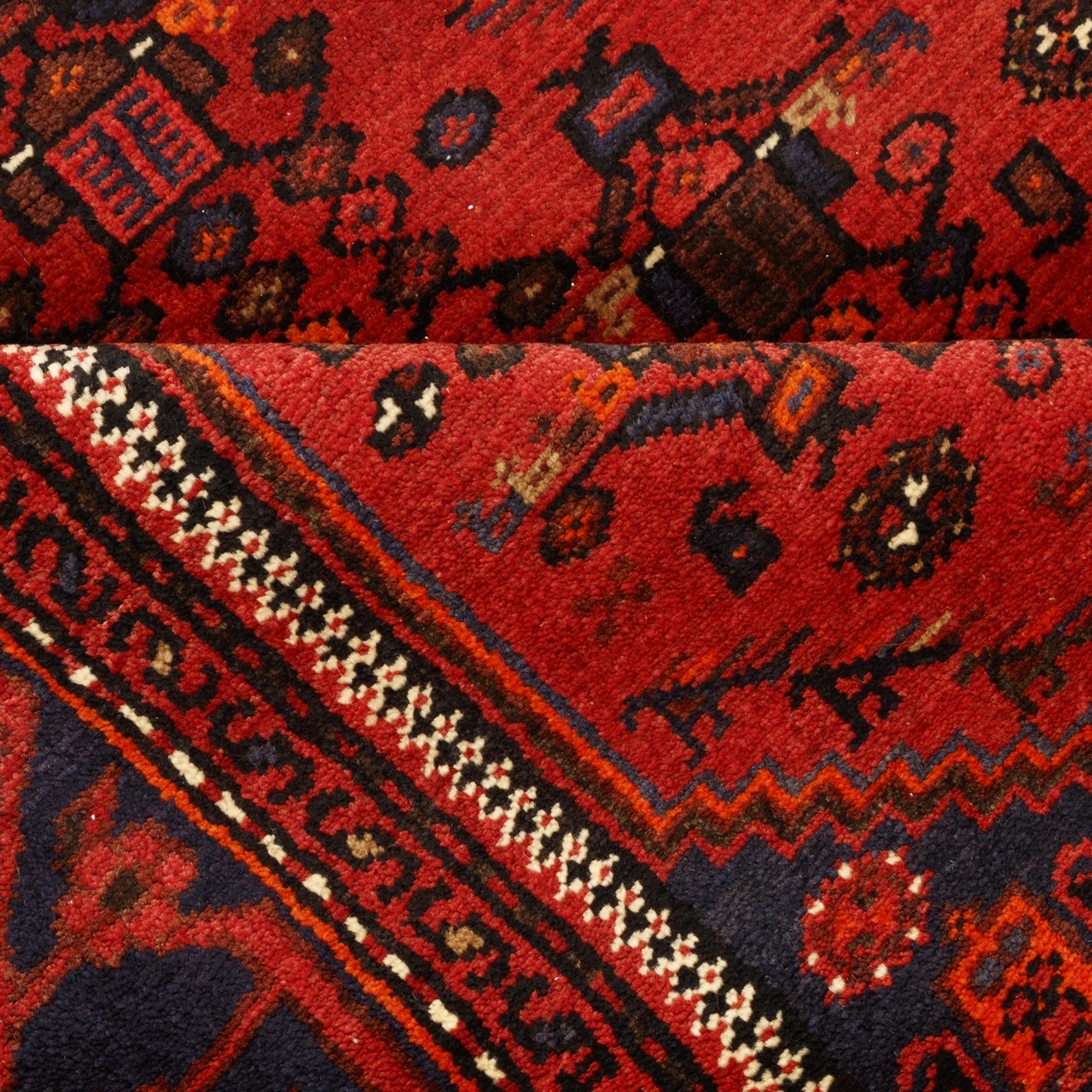 فرش-دستباف-قدیمی-دو-و-نیم-متری-زنجان-کد-708201 (6)